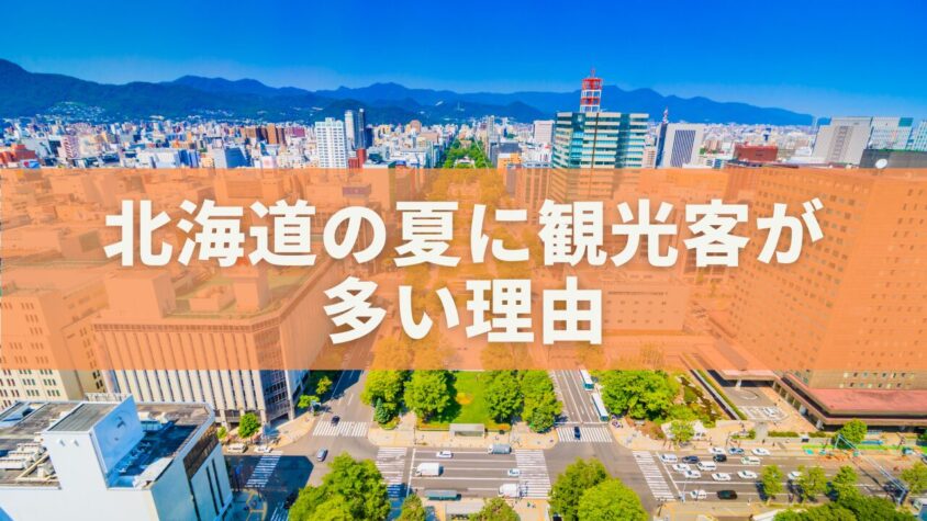 北海道の夏に観光客が多い理由｜気候・絶景・グルメが生む「日本の理想の夏