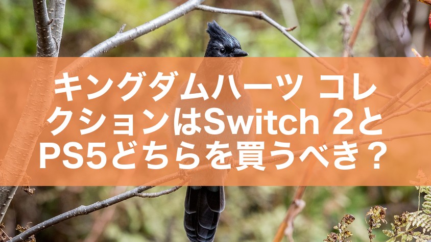 キングダムハーツ コレクションはSwitch 2とPS5どちらを買うべき?